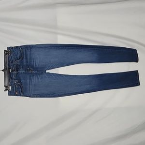 Hudson Natalie Midrise Super Skinny Jeans Size 26 Womens Dark Denim Blue Jeans
